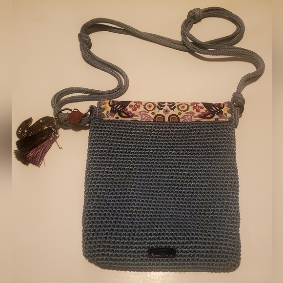 Sakroots Sayulita Hand-crocheted Flap Crossbody Bag - Picture 11 of 15